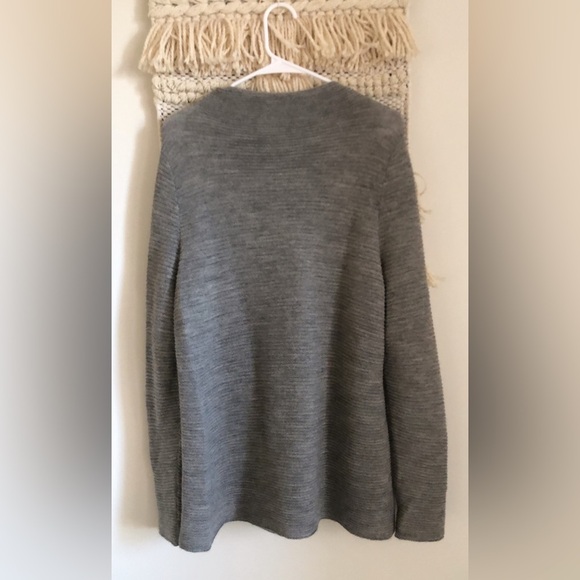 Beyond Threads Peru Alpaca and Wool Rib Funnel Neck Pullover Sweater Large - Picture 3 of 6